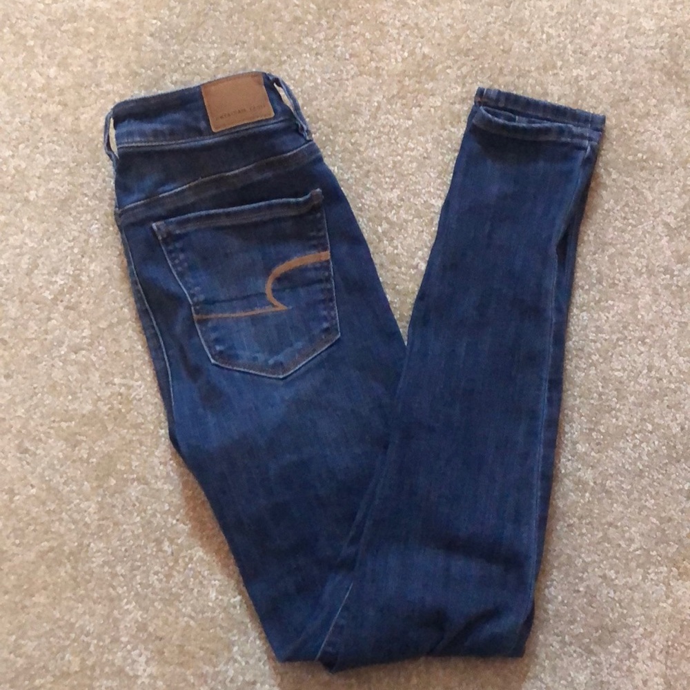 American Eagle high rise skinny jean jegging